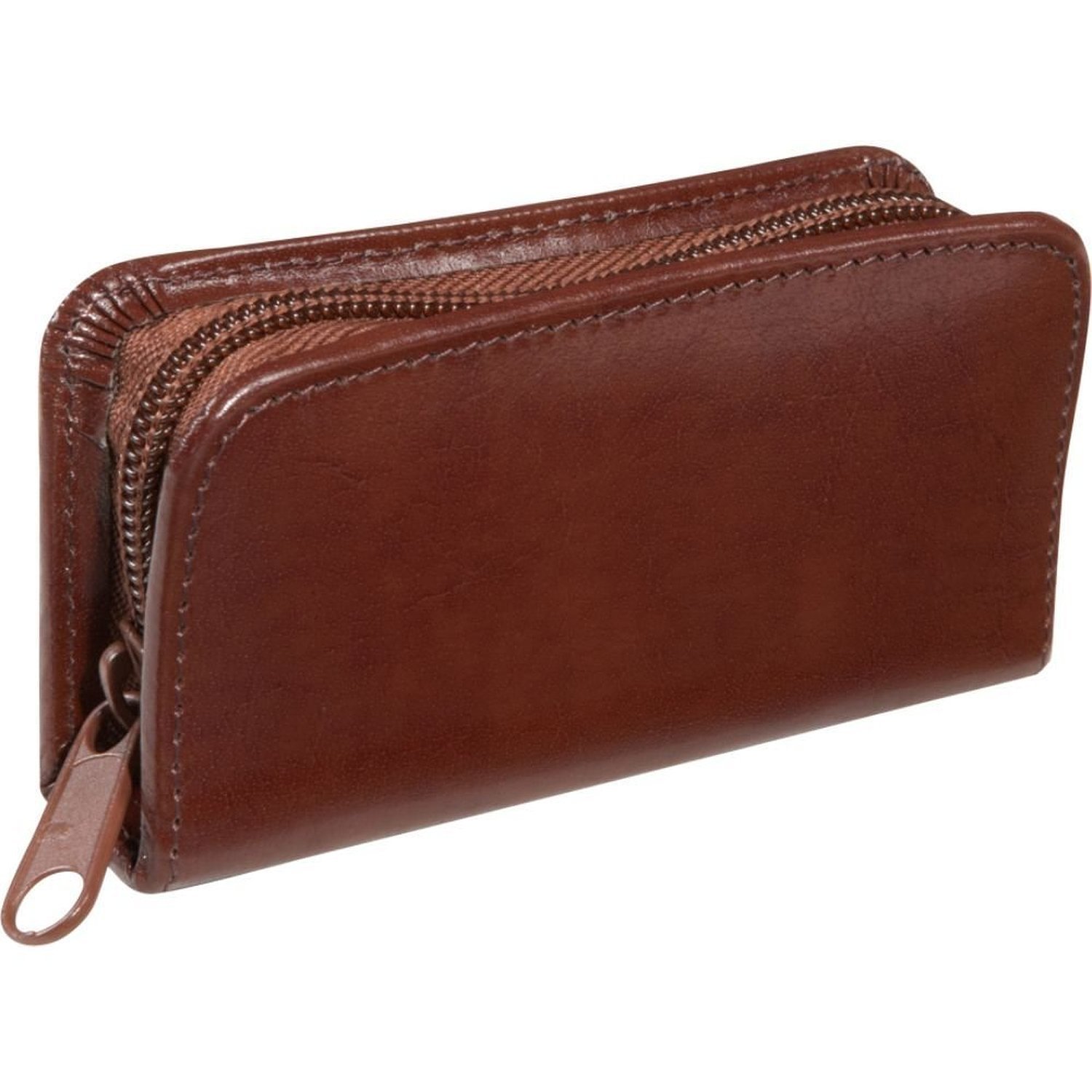 Royce Leather Executive Chrome Plated Aristo Mini Manicure Kit, Tan, One Size