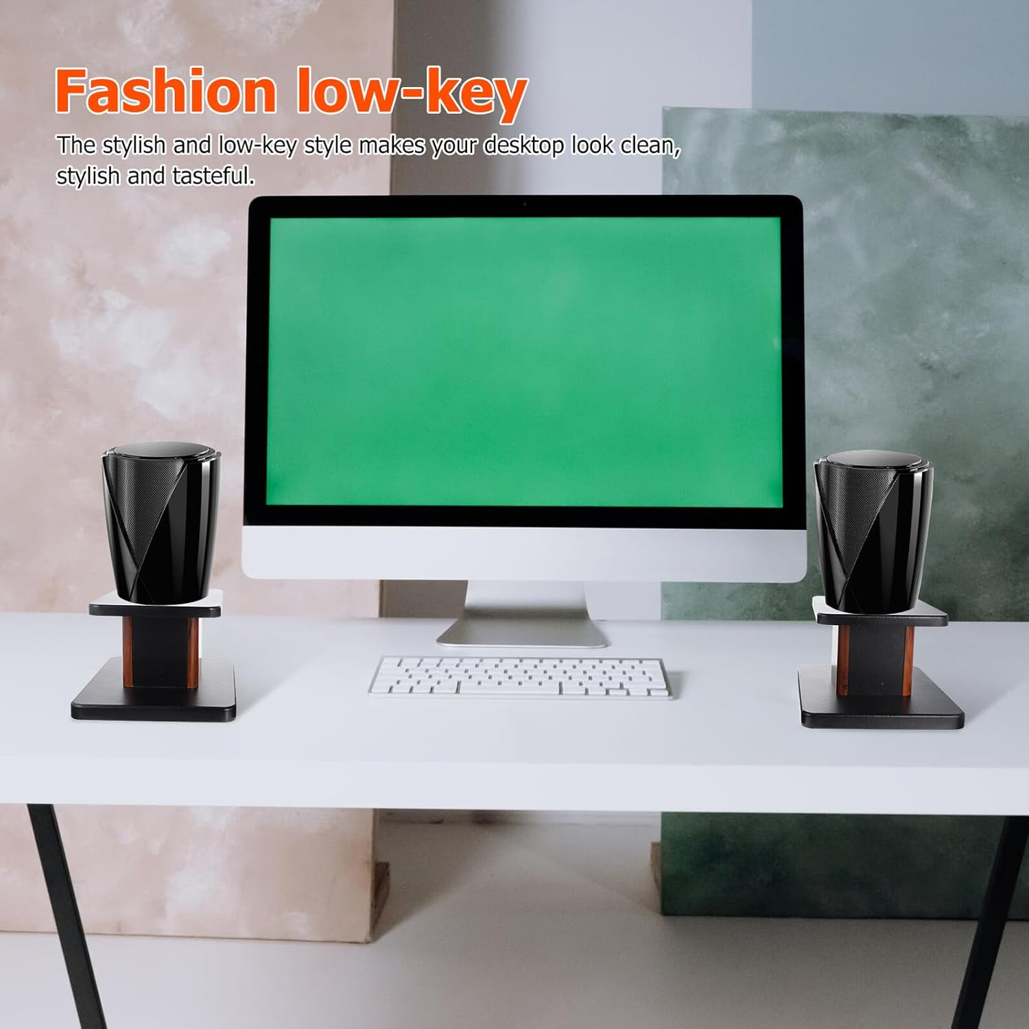 Speaker Stands Floor-Standing Audio Speaker Brackets 15cm Height Pair for Karaoke Surround Sound Home Audio Accessories Random Color