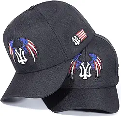 boné masculino use young aguia bandeira eua modelo five panel