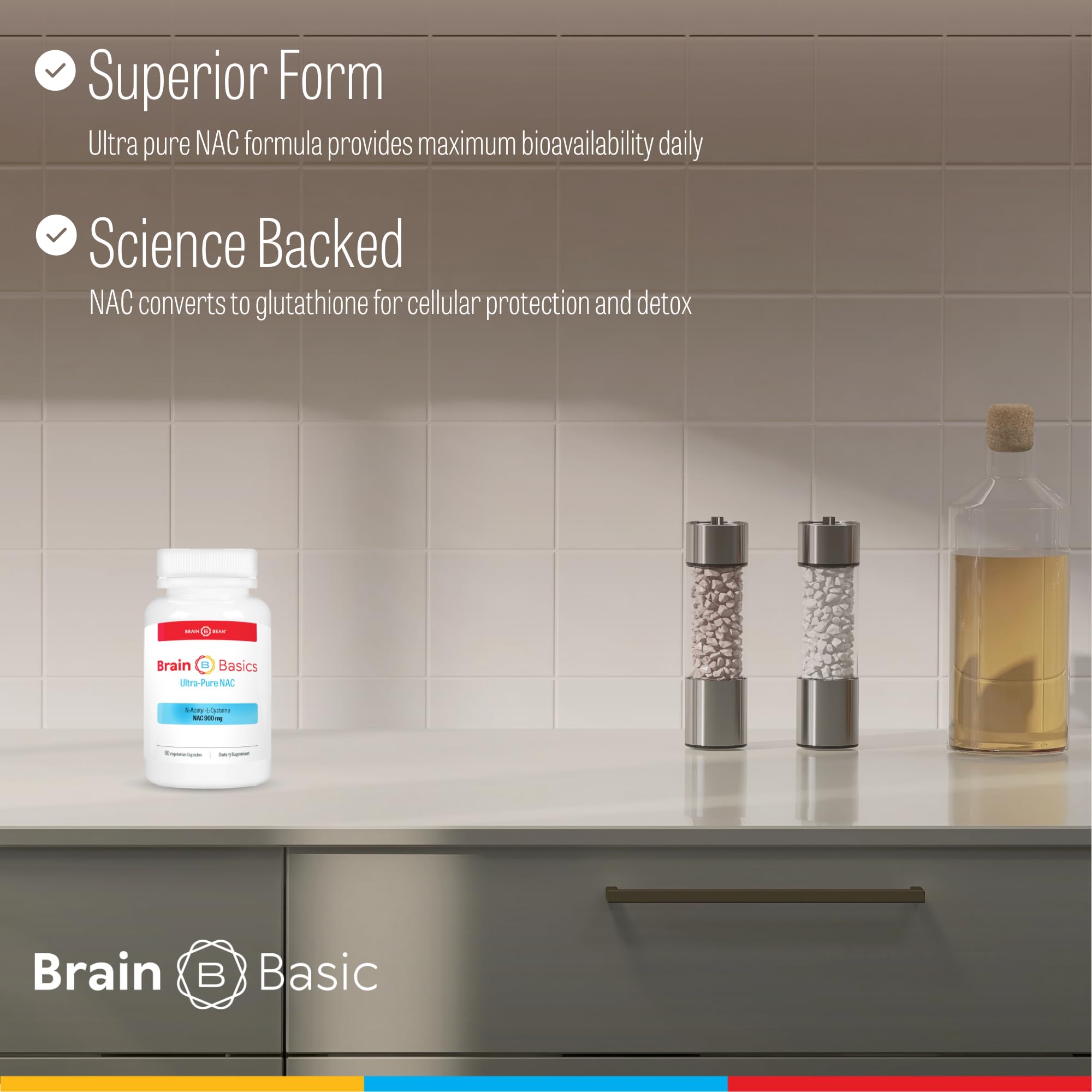nac converts to glutathione Amazon.com: Brain Basics Ultra NAC | Glutathione Precursor, Optimize  Neurological and Liver Health and Immune Support