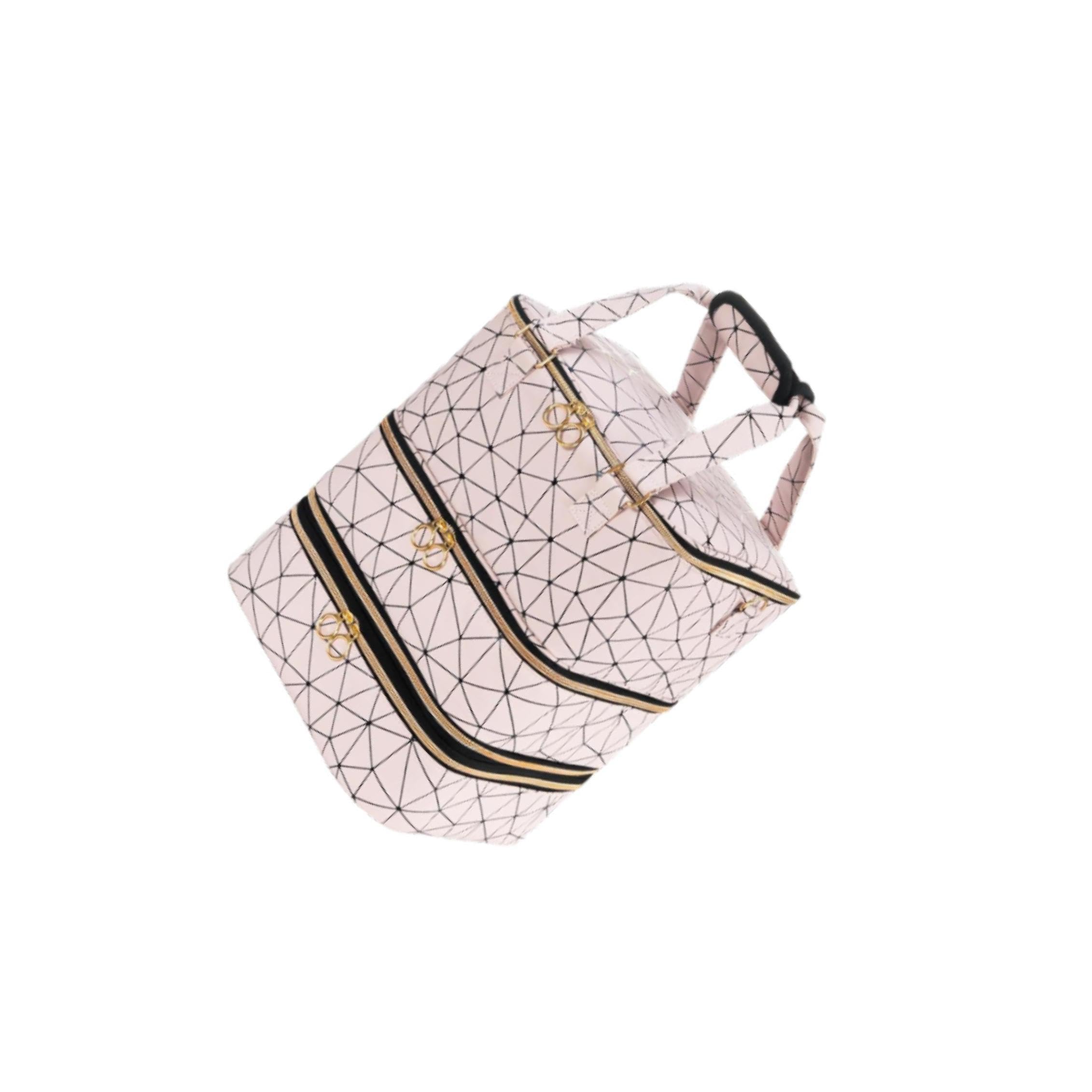 Bolsa de almacenamiento de esmalte de uñas de 3 capas con capacidad para 84 botellas. Ofrece gran capacidad para todas las herramientas y accesorios.