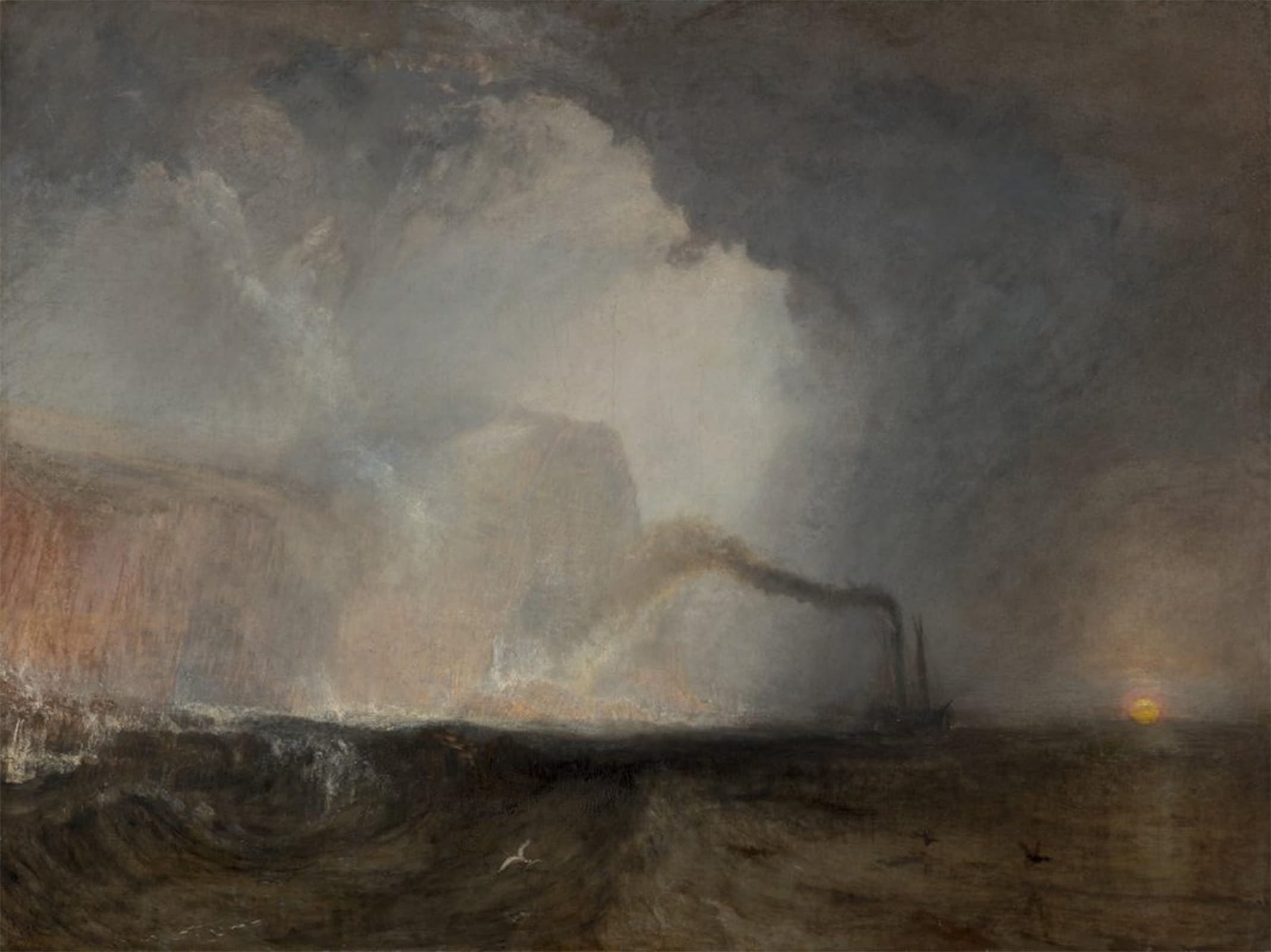 Lienzo cuadro de la obra de Mallord William Turner con acabado premium 5