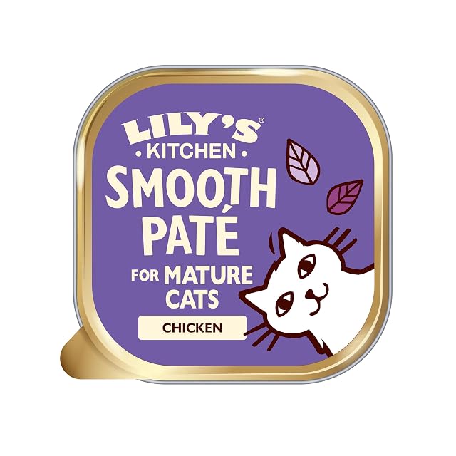 Lily’s Kitchen Smooth Chicken Paté Complete Nutrition Mature Cat Food 19 x 85g