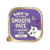 Lily's Kitchen Paté Morbido con Pollo per Gatti Senior – Cibo Umido Naturale