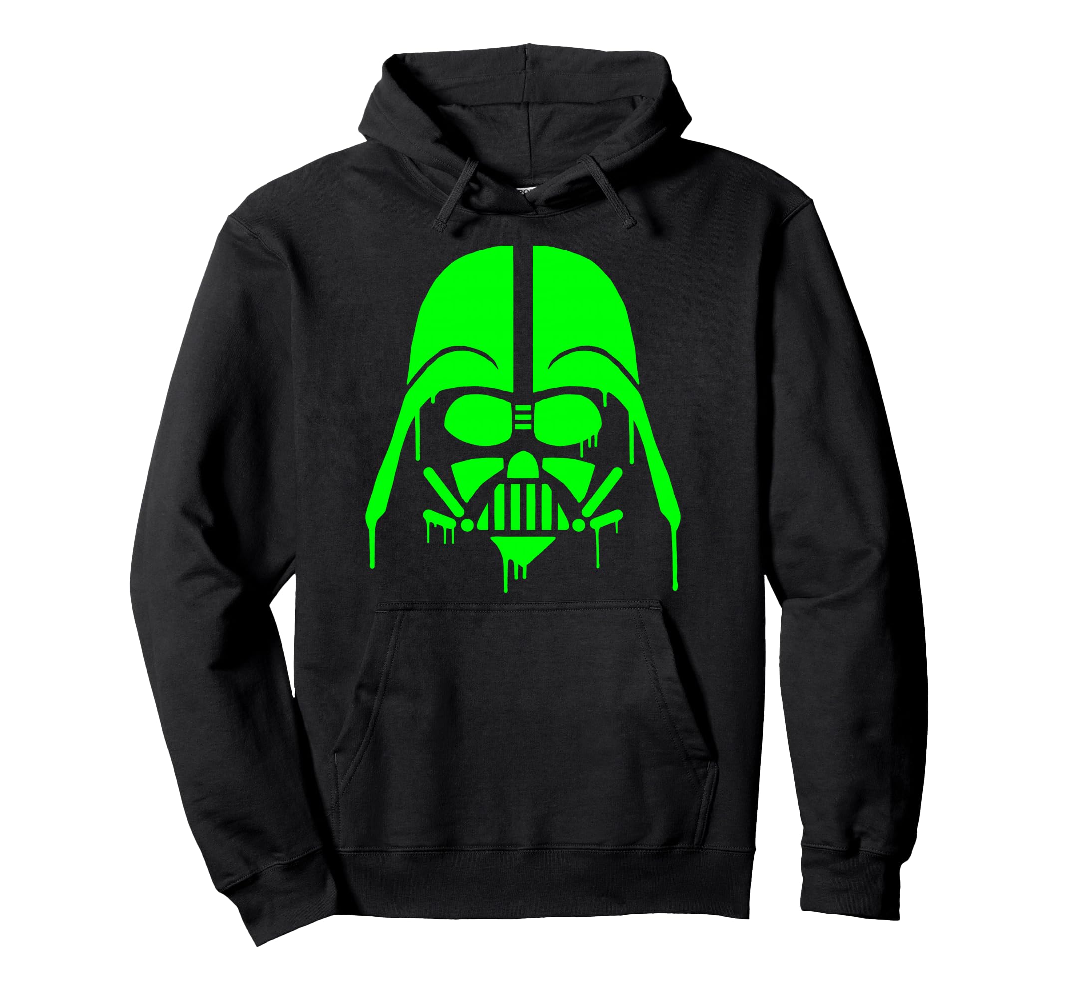 T-shirt Star Wars Vader vert néon et sweat à capuche imprimé Geek - 2
