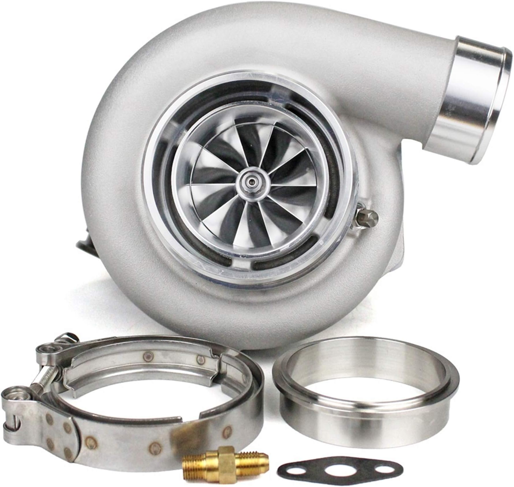 GEN2 GTX35 GTX3582R Dual Ceramic Ball Bearing Turbo 1.01 A/R Dual V-band Turbine housing โฆ