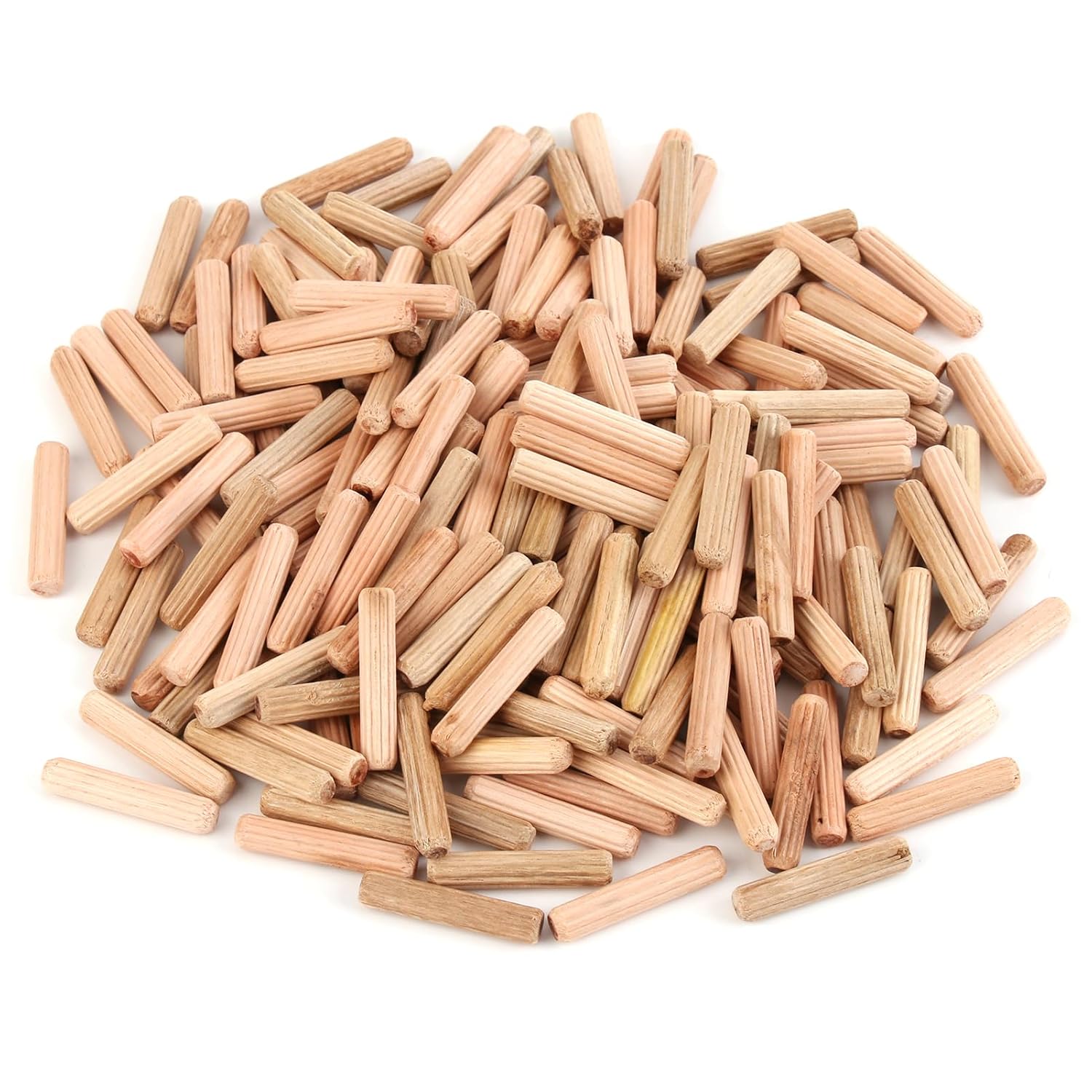 Wooden Dowels 6mmx30mm, 200Pcs Wood Dowels Small Wood Dowel Dowel Pins