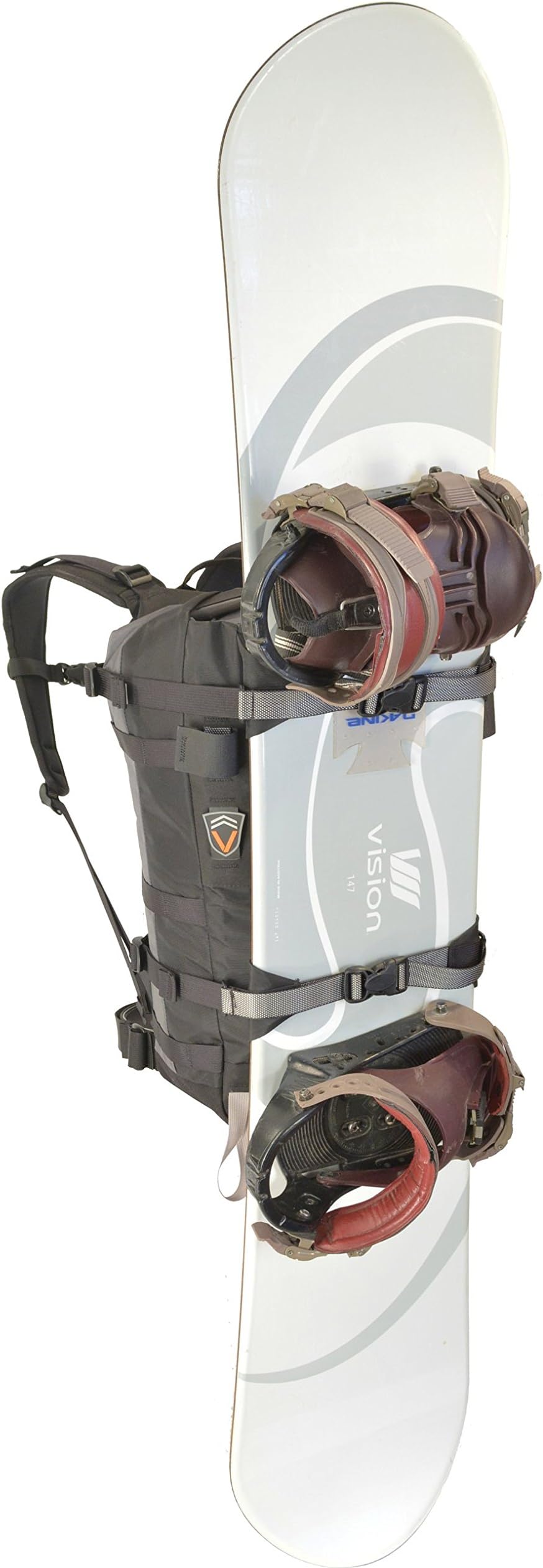 VenTerra Men's Airdog 30 Snowboard Pack, Large, Grey