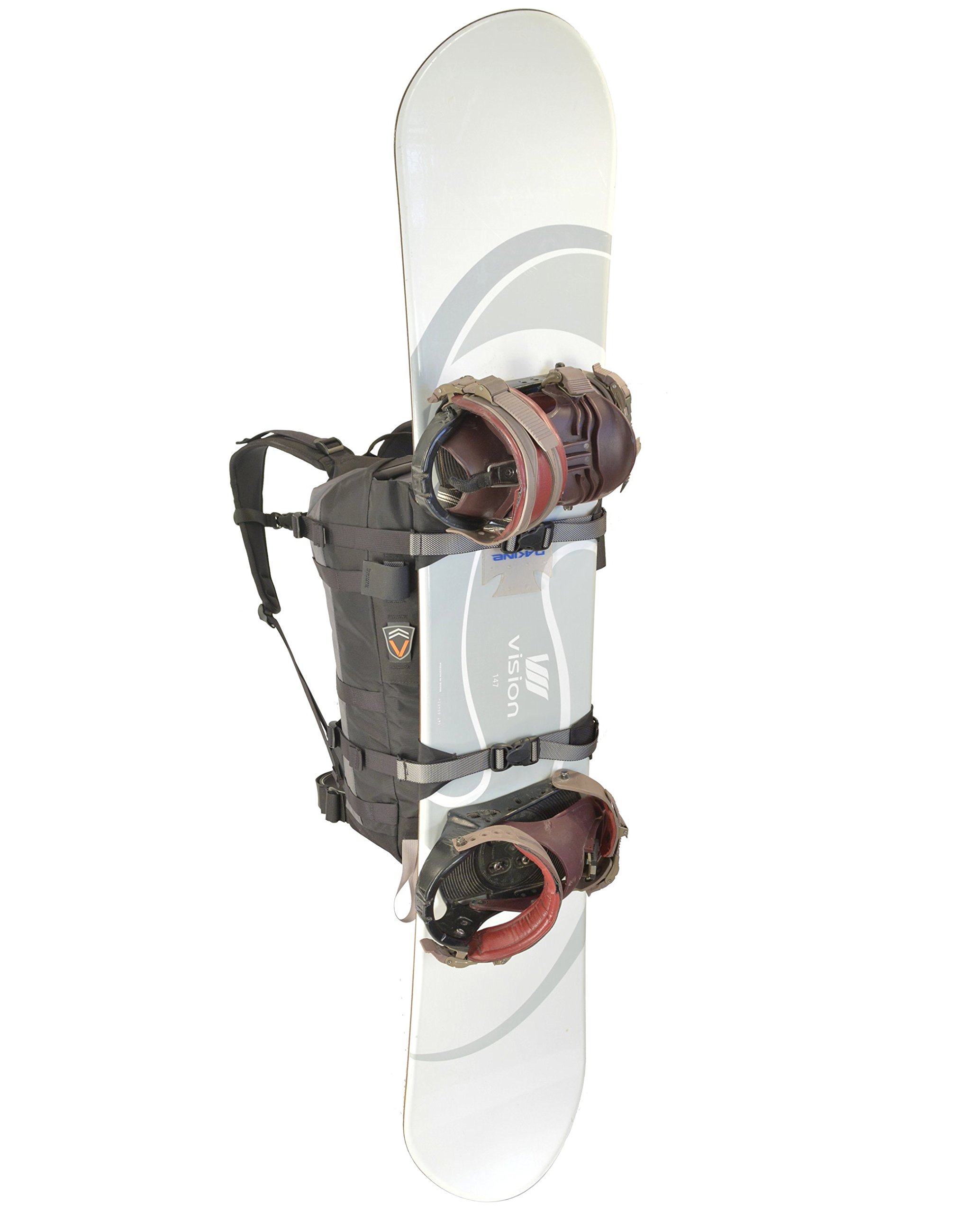 VenTerra Men's Airdog 30 Snowboard Pack, Large, Grey