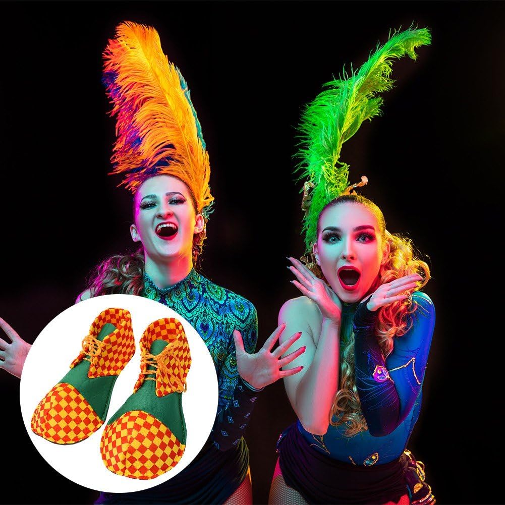 Chaussures De Clown Pour Costume Halloween - Taille Unique Adulte/ado | Pour Déguisement, Cosplay, Spectacle