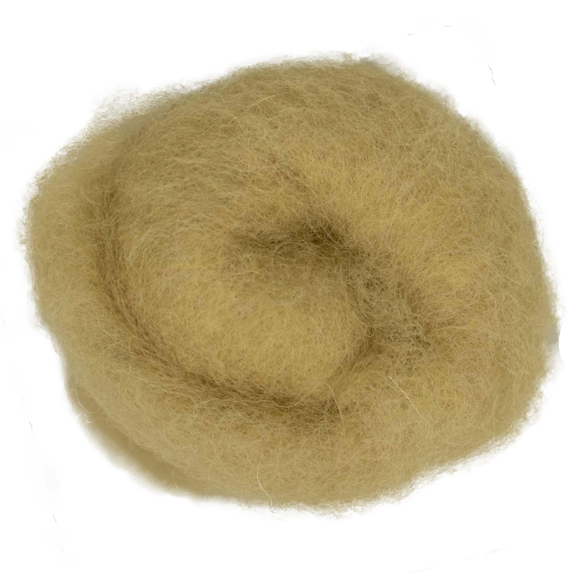 Needle Felting Wool 100g - Carded Batt for Needle & Wet Felting, Core & Finish - Maori DHG - Sage - Image 2