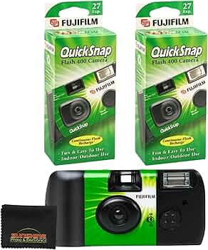 Amazon.com : Fujifilm QuickSnap Flash 400 Camera, Fujifilm