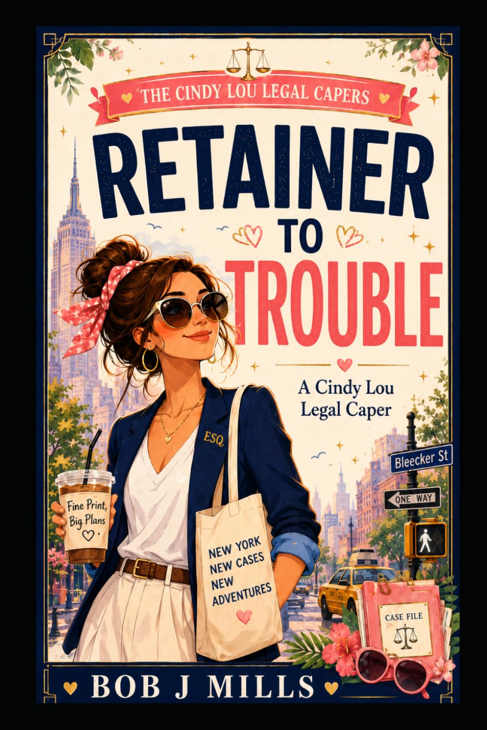 Retainer to Trouble: A Cindy Lou Legal Caper - Book 1 (Cindy Lou Capers)
