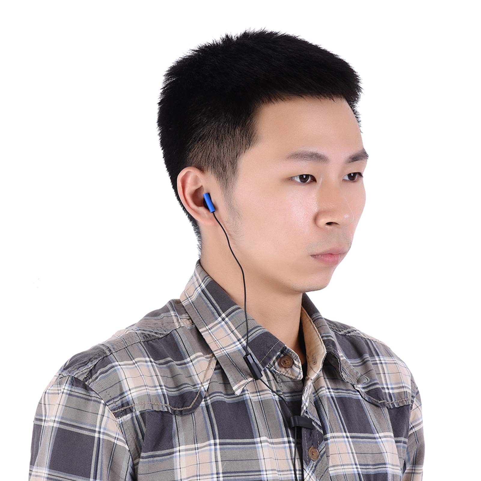Auriculares para PS4, Auriculares para Juegos de 3,5 mm Auriculares Internos con Micrófono, Auriculares para Juegos con Cable, para juegos Música Earbuds Deportes Compatible con Múltiples Dispositivos