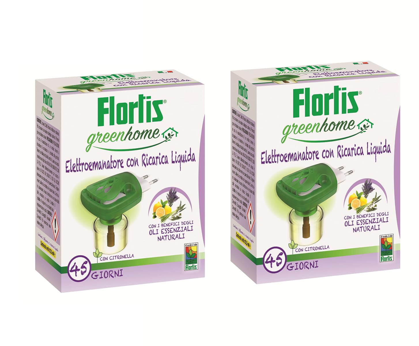 Flortis GreenHome Spirali Profumate | 10 Pezzi | Olio Essenziale Di Citronella, Lavanda, Limone | Protezione Insetti Per Giardino - 3