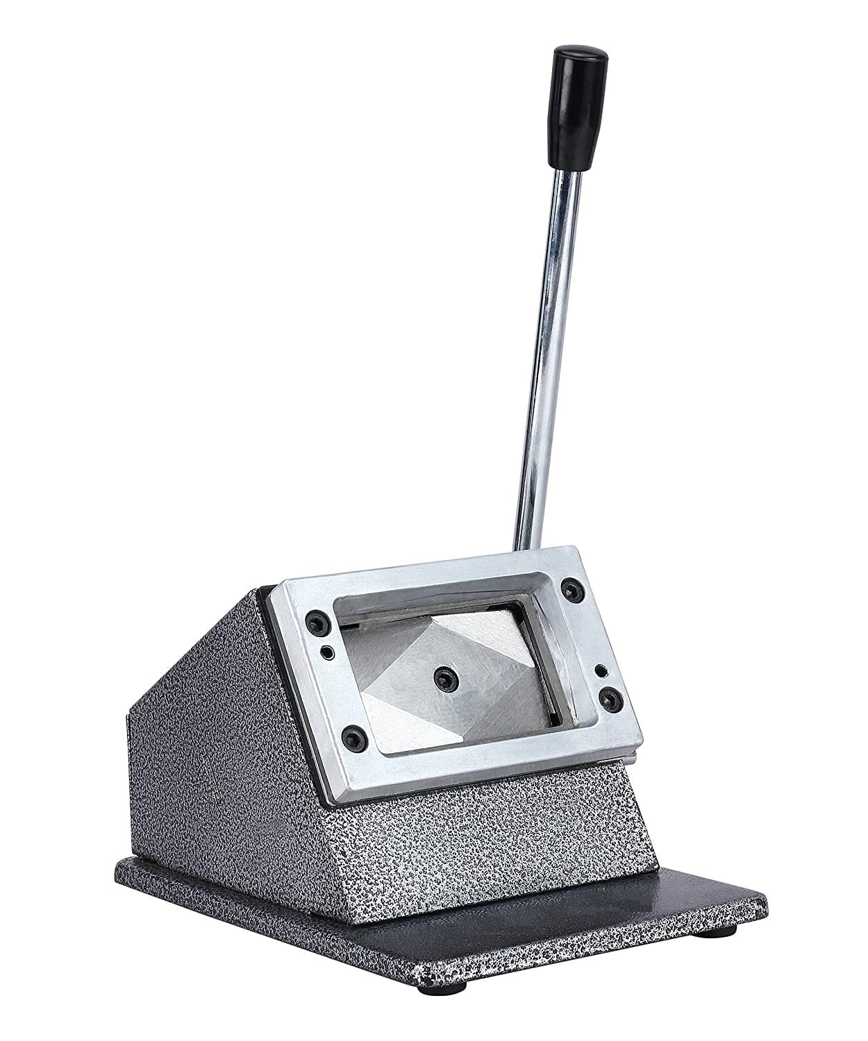 GMP Heavy-Duty Round Corner Card Die Cutter | 86 x 54mm | PVC/Paper ID Cards, Name Badge, Laminated Cards | Full Metal Body |-image-45