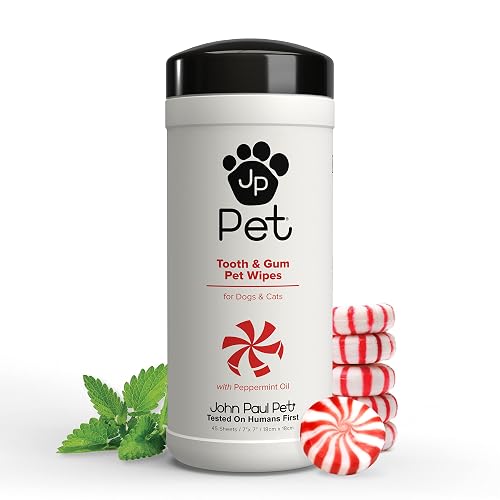 John Paul Pet Tooth & Gum Wipes, 45 unidades (1 unidad)