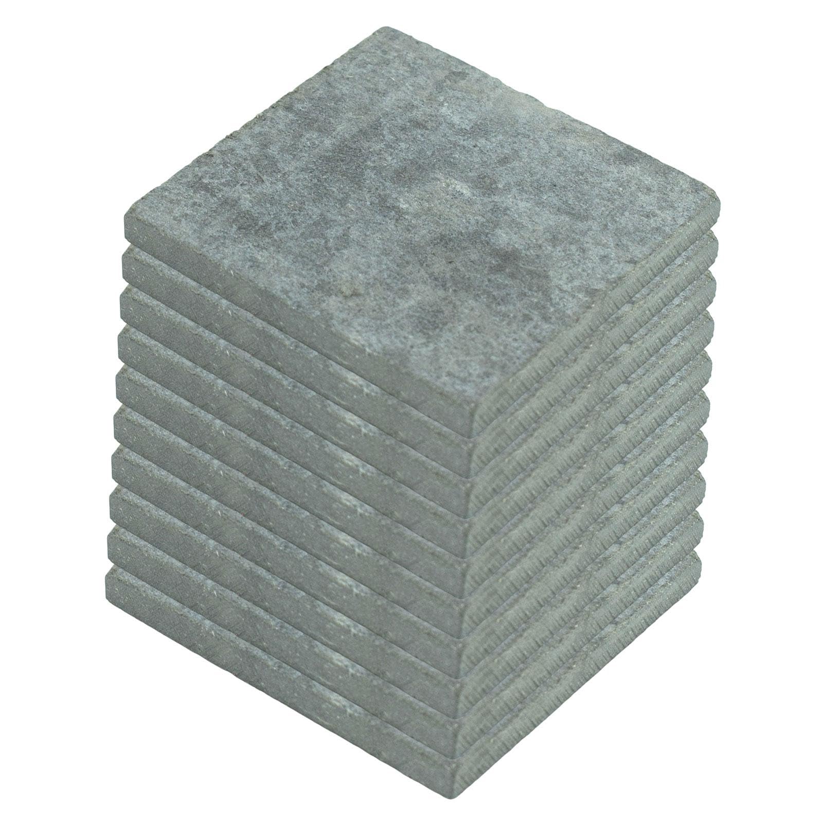 Milageto 10 Piezas de Cemento Placa Miniatura Panel Hoja Base para Modelismo Manualidades Artes Y Decoración en Casa, 12x12cm