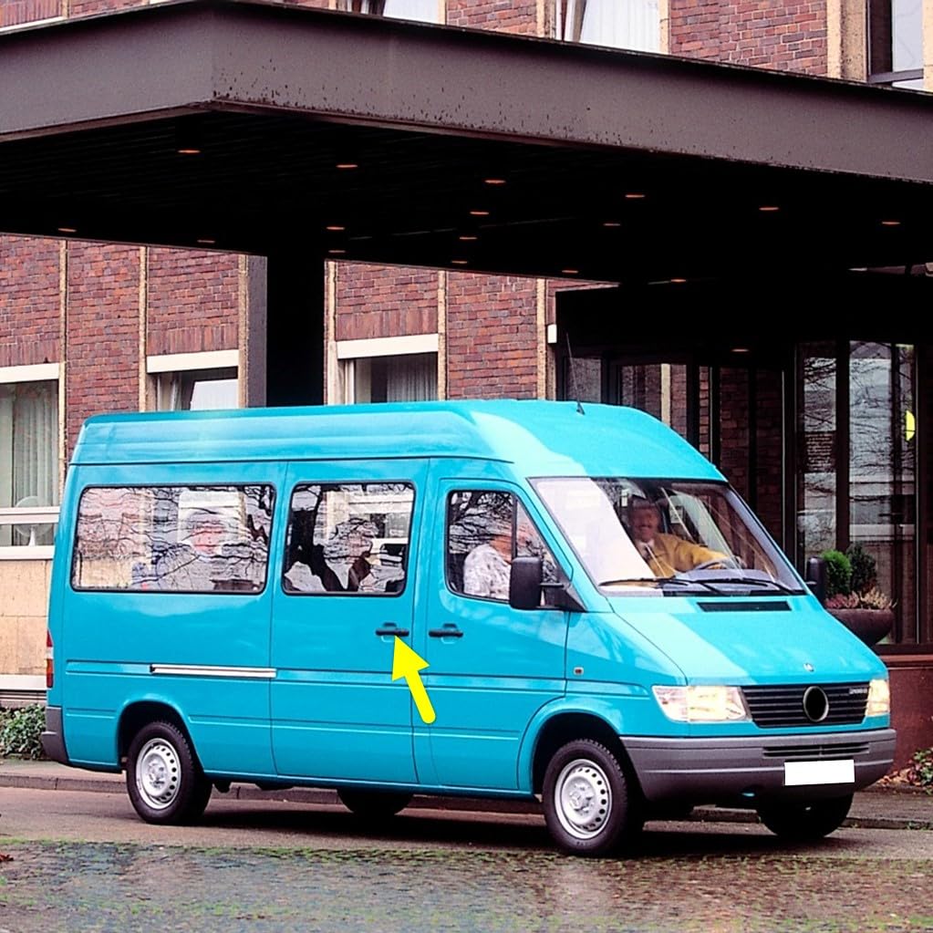Sağ Orta Sürgülü Dış Kapı Kolu A9017600459 Mercedes Sprinter ile uyumlu 1995-2006