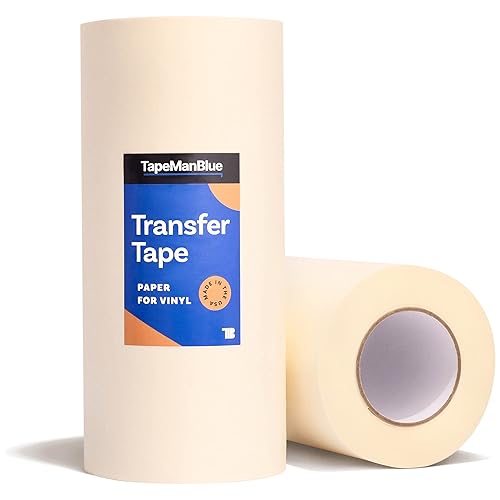 Rollo de cinta de transferencia de papel de 12 x 300 pies para vinilo fabricado en Estados Unidos papel de transferencia de calidad prémium para