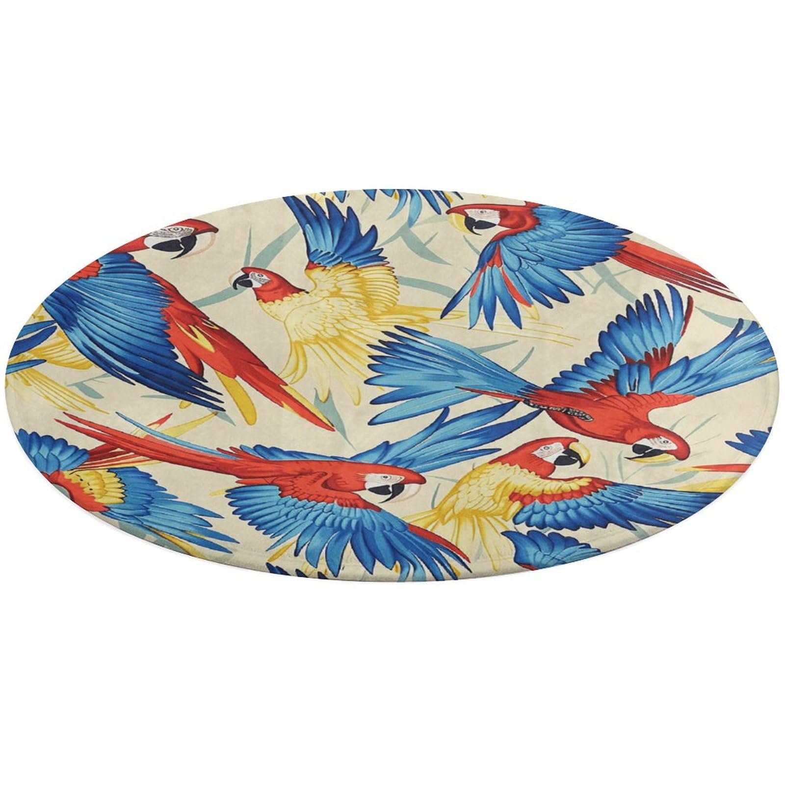 Alfombra lavable de loro que elimina el suelo frío en tu salón y baño