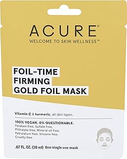 ACURE Foil Time Reafirming Gold Foil Máscara ...