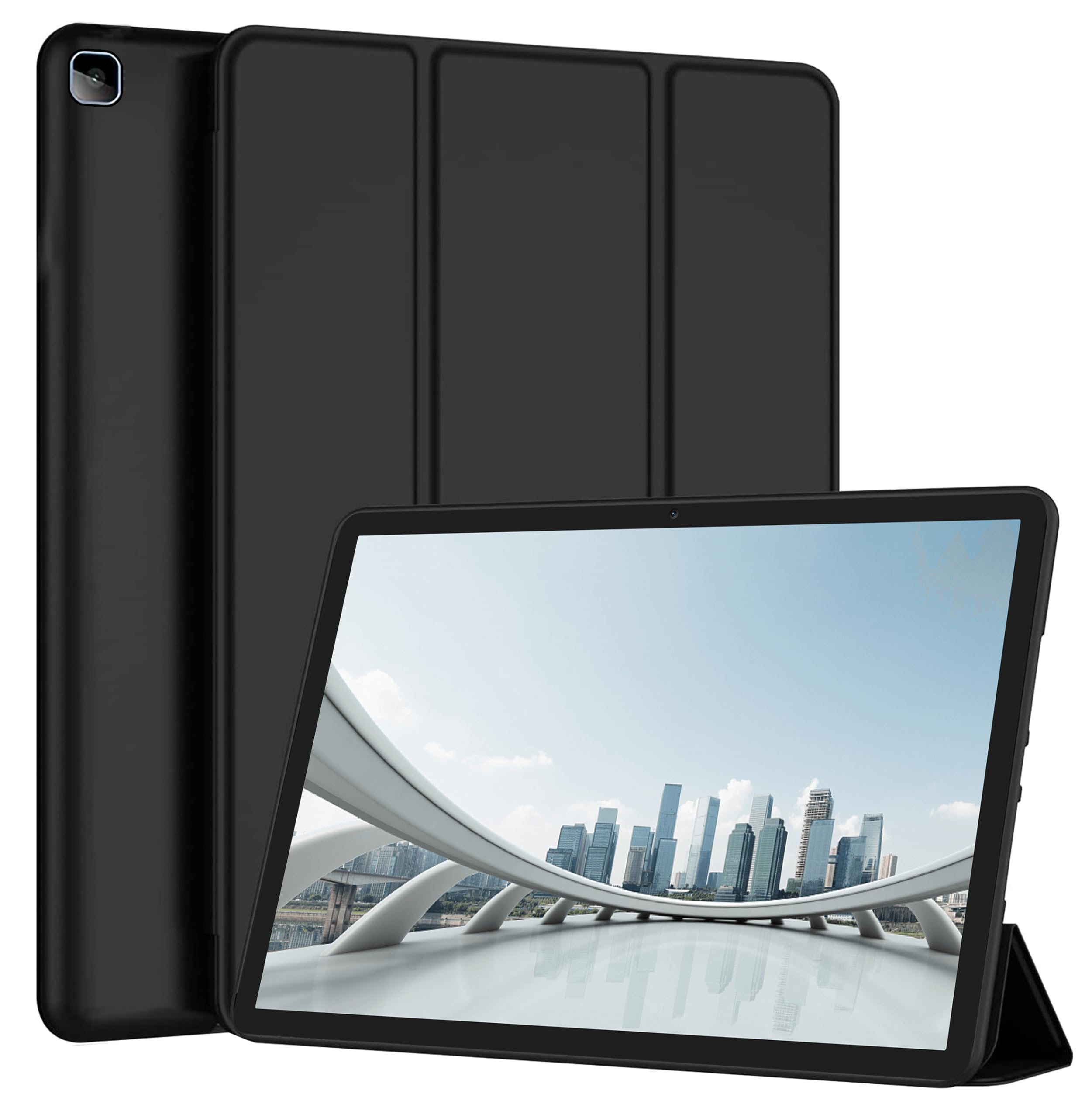 TGK Trifold Back Flip Stand Case Cover for Honor PAD X8 10.1 inch Black (B0CMLFT8XY) Amazon Price History, Amazon Price Tracker