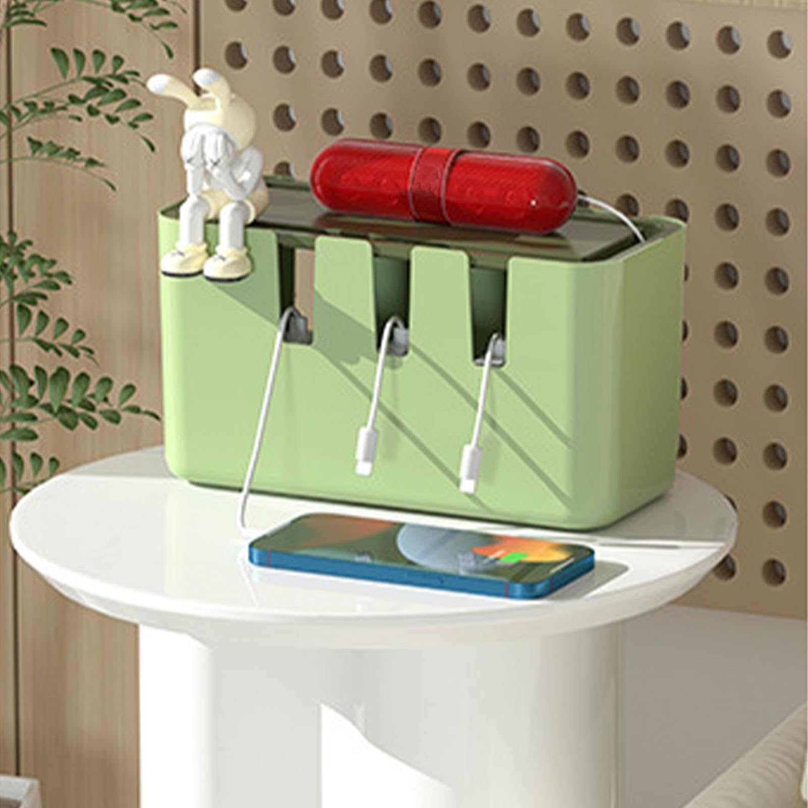 Scatola Organizzatore Cavi A Forma Di Libro – ABS Ignifugo, Chiusura Magnetica, Per Nascondere Prese E Adattatori, 19,5x27x8,5 Cm