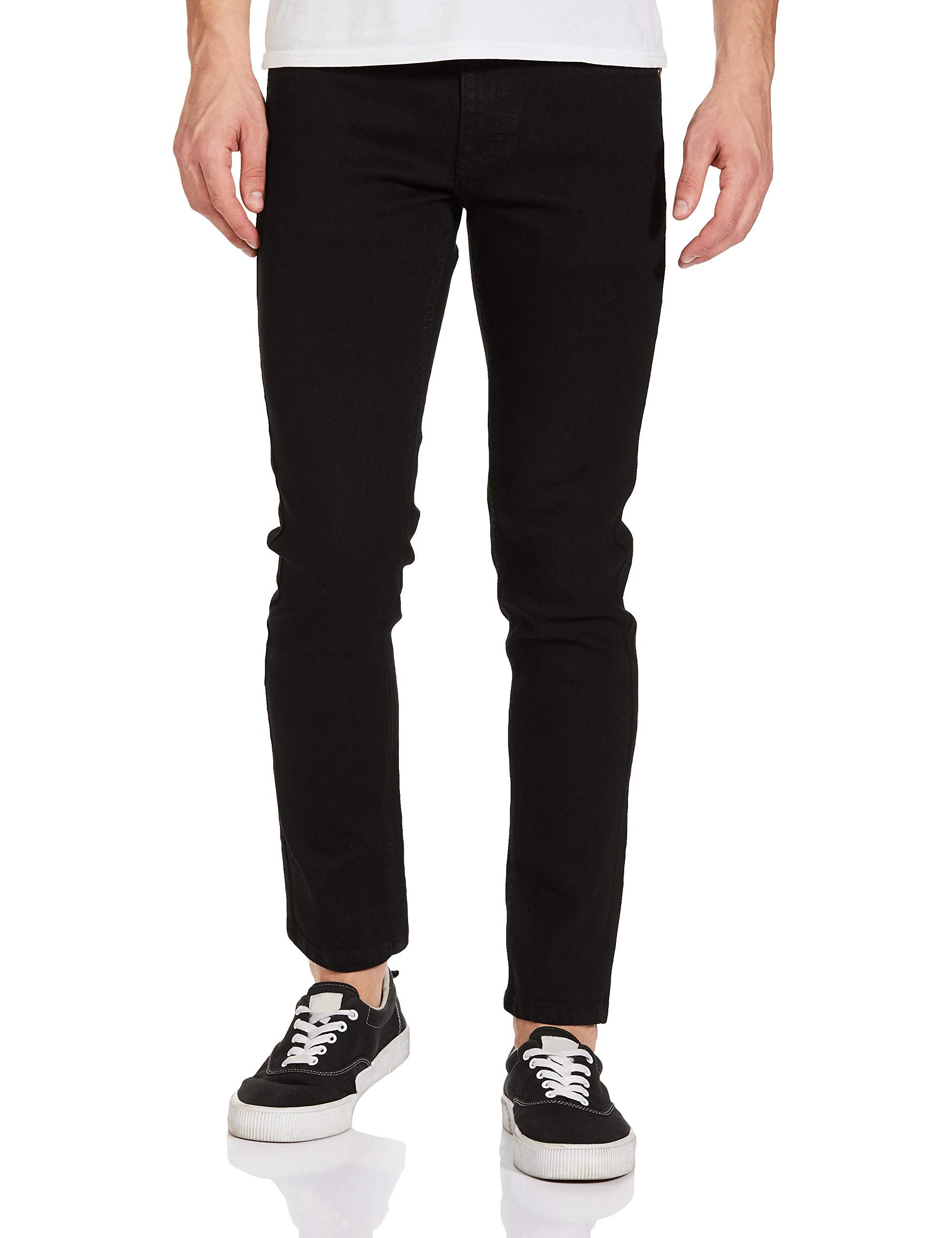 the indian garage co Men's Slim Fit Mid Rise Jeans-picture-41