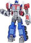 Transformers Toys Heroic Figure d'action primaire Optimus - Figure intemporelle à grande échelle, changements dans le camion de jouets - Jouets pour enfants 6 et haut, 11-inch (Exclusif Amazon)