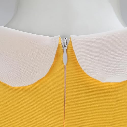 Miniatura 7 de Disfraz de princesa melocotón y margarita para niños, disfraz de corona para niñas, disfraz de Super Brothers Pincess Halloween Cosplay Party Dress