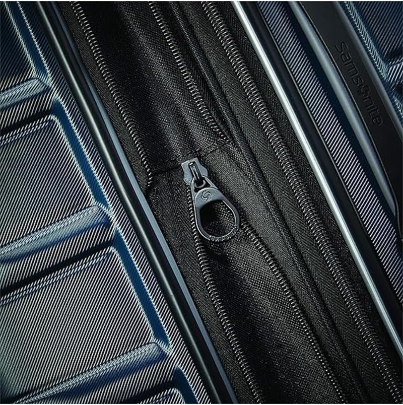 Samsonite Omni 2 Hardside 2 Piece Set - Includes Global Carry-On & Large Checked Suitcases - 360° Dual Spinner Wheels - Integrated TSA Lock & Expansion - Amazon Exclusive - Nova Teal