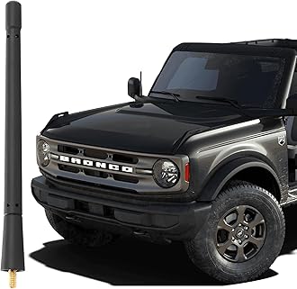 VOFONO Short Antenna Compatible with 2019 2020 2022 2023 2024 2025 Ford Bronco, Antenna Replacement Upgrade Car Radio Reception Bronco Accessories