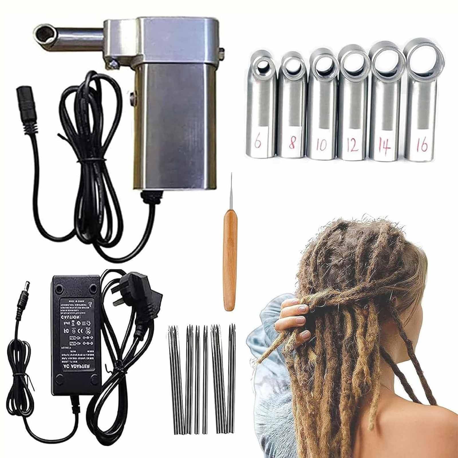 Amazon.com: Dreadlocks Machine with 6 Head(6-8-10-12-14-16MM