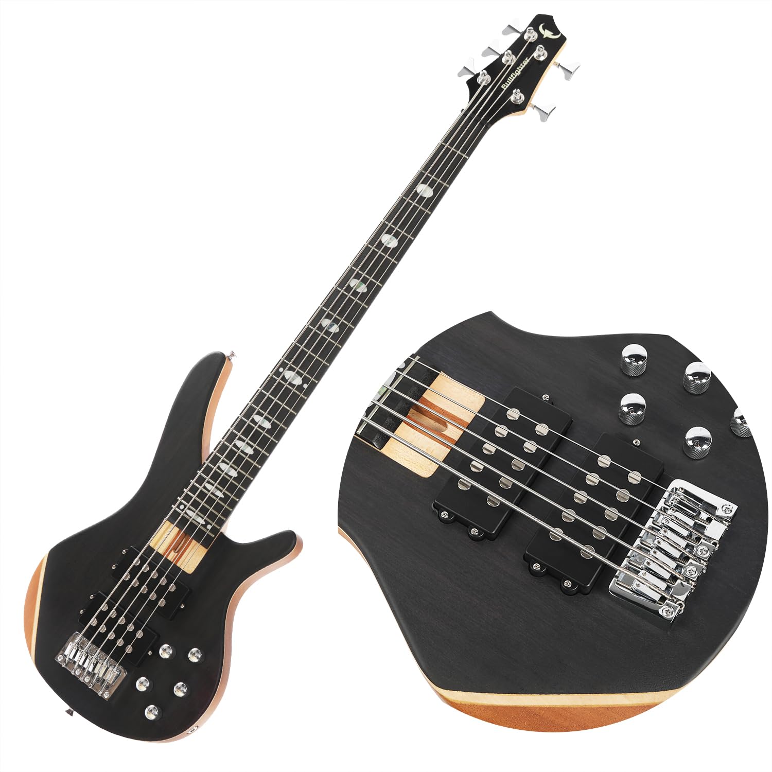 bullfighter 5弦ベースアクティブPU おまけつき！ ほぼ新品！ Amazon.com: Bullfighter 4-String Electric Bass Guitar