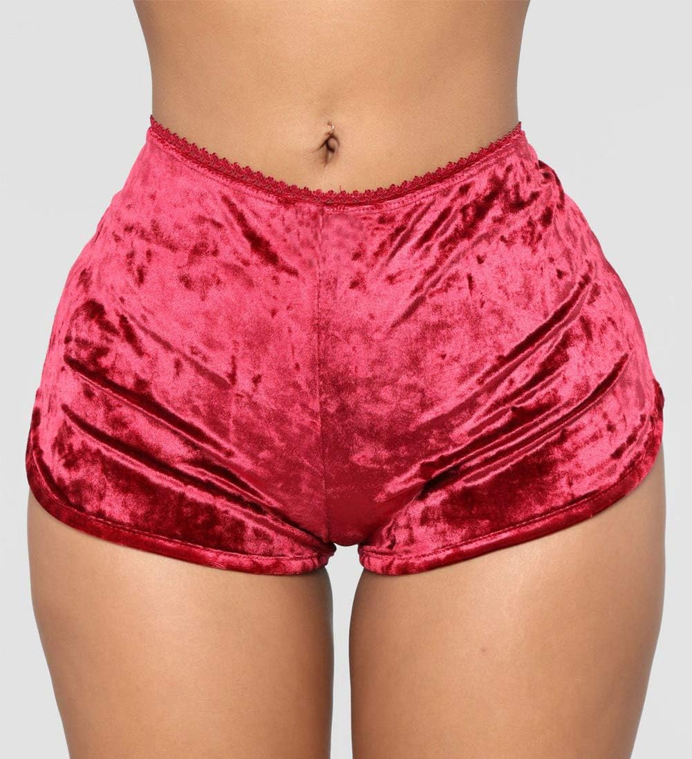 RUEWEY Women Sexy Strappy Babydoll Lingerie Satin Pajama Set Camisole with Shorts 2 Piece Sleepwear - Image 4