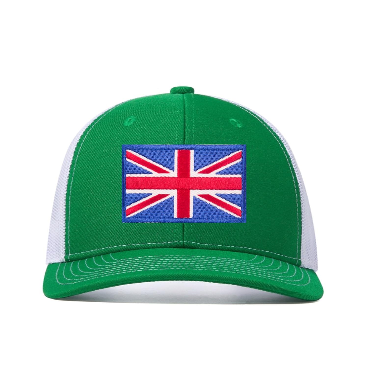 HaloHorus Trucker Hat for Men Women, Adjustable Athletics Baseball Cap for Running, Fishing, Hiking, Workout, 6ef Green-white, One Size — image 1