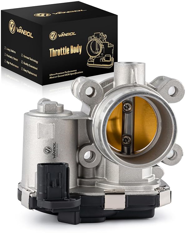 VANBOL Electronic Throttle Body Compatible with 2017-2019 Chevy Cruze 2018-2022 Equinox 2016-2025 Malibu 21-22 Trax 18-22 GMC Terrain 16-19 Buick Encore L4 1.4L 1.5L 1.6L Replace 12671379 12659491 by VANBOL - Used condition - US$51.31