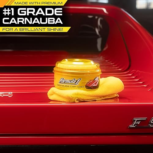 Miniatura 3 de Formula 1 Carnauba - Pasta de cera para automóvil, brillo de alto brillo, pulido para detalles de automóviles para brillar y proteger, elimina