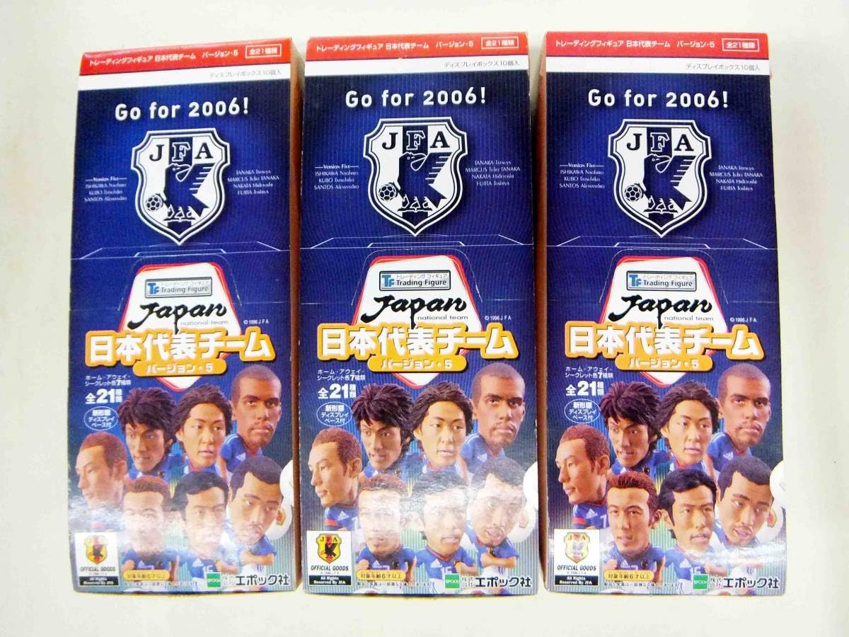日本代表チームフィギュア バージョン3 2006 10個入り×2 日本代表チームフィギュア バージョン3 2006 10個入り×2