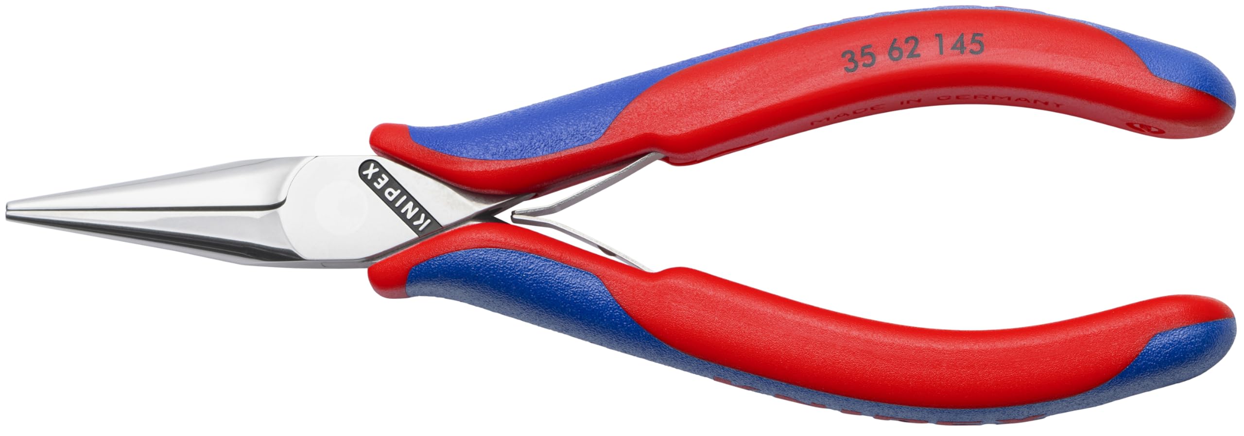KNIPEX Szczypce dla elektroników polerowana na wysoki połysk z osłonkami wielokomponentowymi 145 mm, 35 62 145