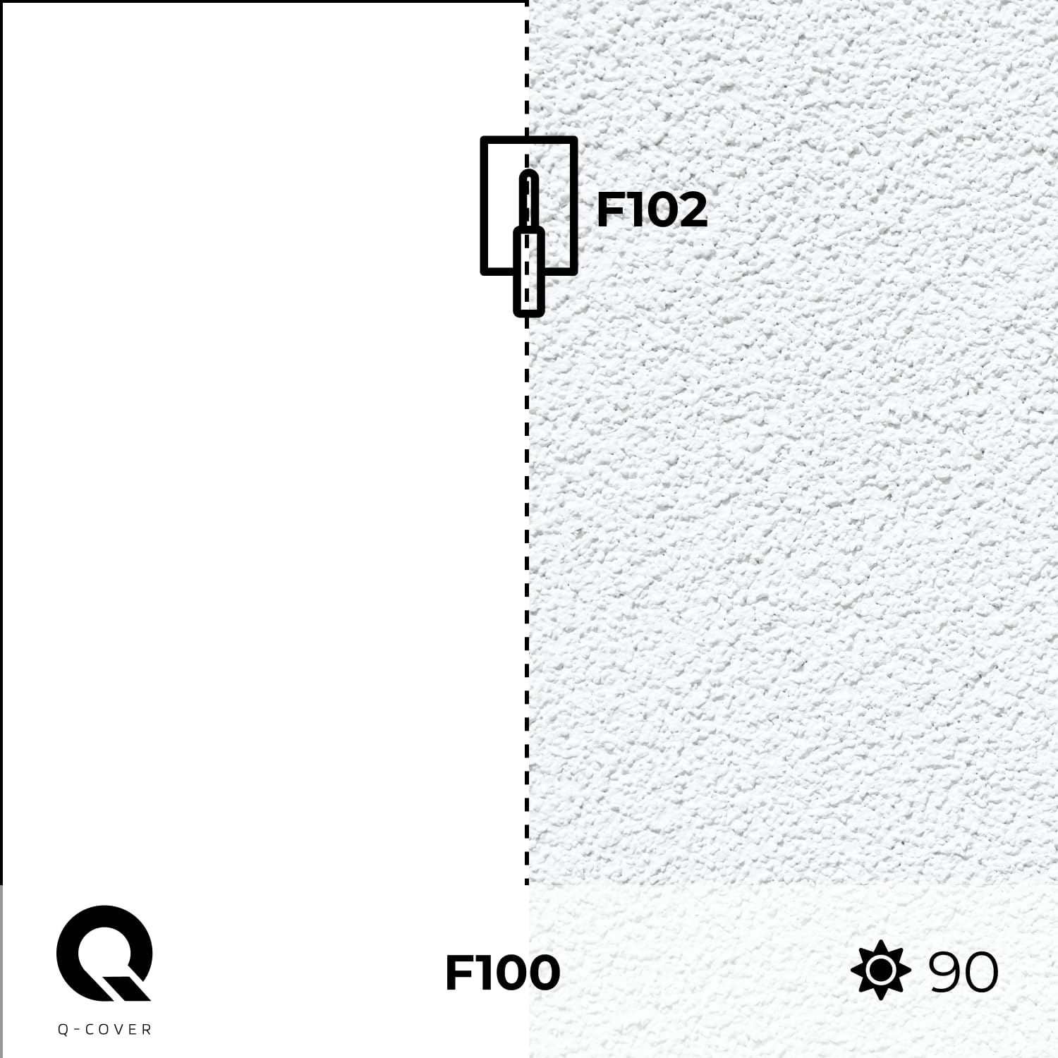 QUARZGRUND FÜR SILIKONHARZPUTZ 7,5 KG | Farbton: Basisweiß F100 | Haftgrund für innen & außen | raue Oberfläche | mit Quarzkies & Marmormehl