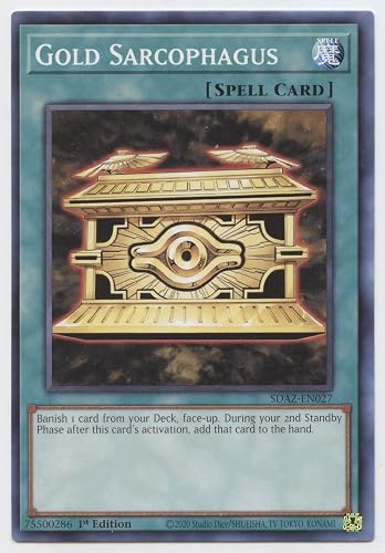 Gold Sarcophagus - SDAZ-EN027 - Common - 1st Edition
