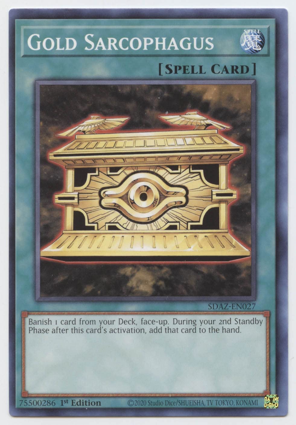 Gold Sarcophagus - SDAZ-EN027 - Common
