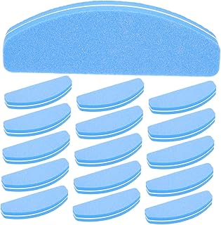 Beavorty 20 Pçs Esponja De Manicure Esfregar Lixa De Unhas Para Unhas Naturais Ferramentas De Manicure Profissionais Profissionais Ferramentas De Polimento De Unhas Bloco Tampão Lixa De