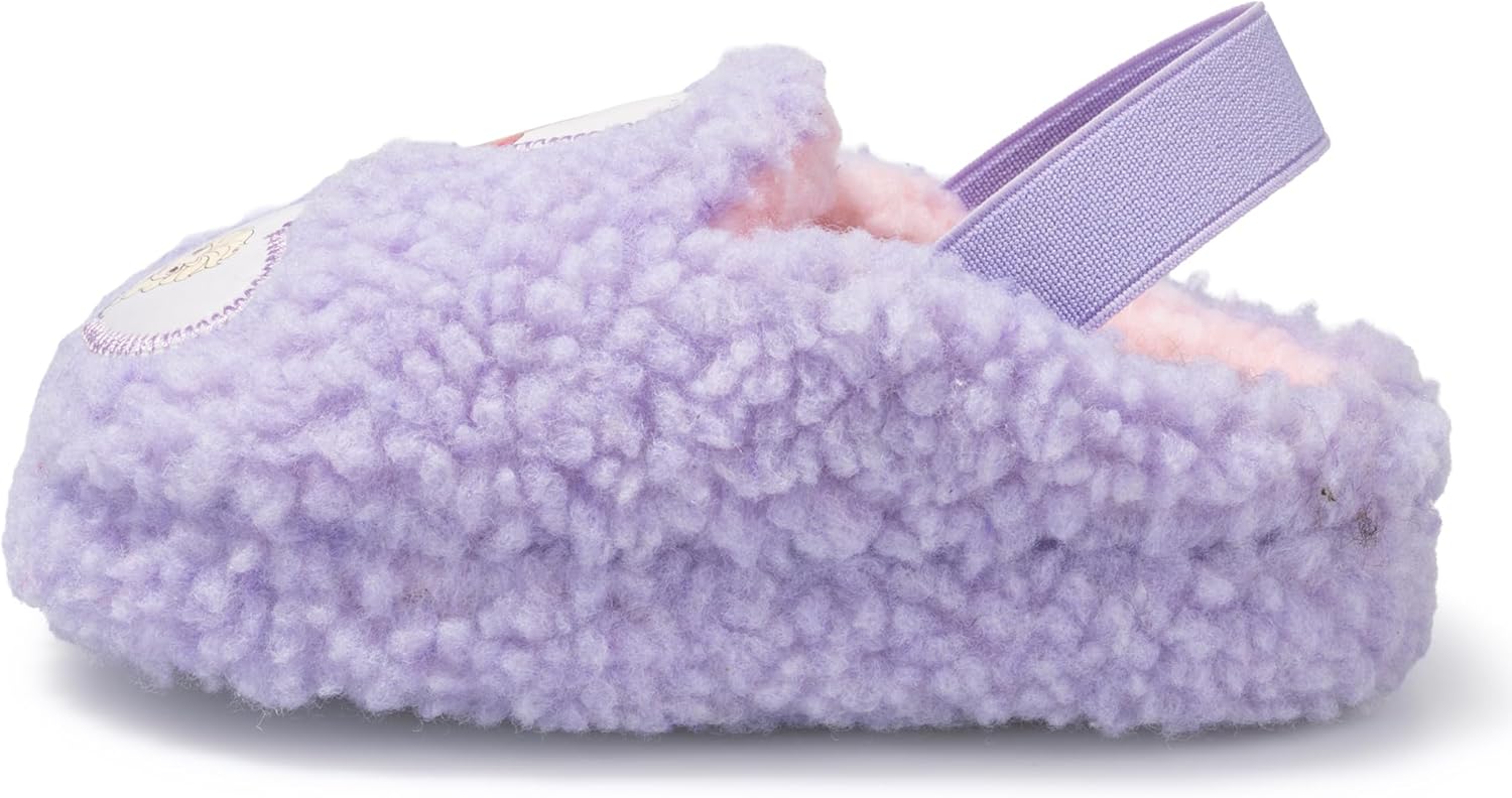 Disney Anna and Elsa Sherpa Scuff Slipper - Image 3
