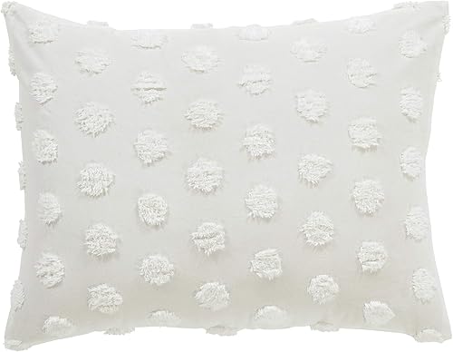 Miniatura 6 de Better Trends Colección de edredón 100% algodón, diseño Athenia, juego de cama tamaño matrimonialqueen en marfil, edredón de cama único y lujoso,