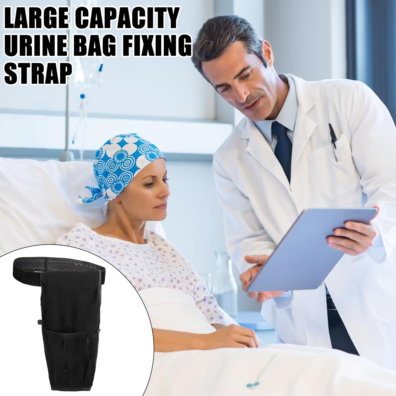Soporte para bolsas de catéter, soporte para bolsas de catéter con cinturón, soporte para bolsas de orina, cubierta de bolsa de orina, mangas de catéter, soporte para bolsas de drenaje para