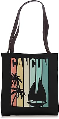 Cancun Mexico Souvenir Tote Bag