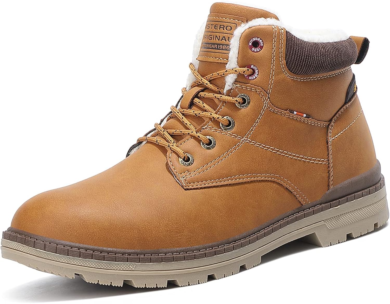 fur lined walking boots